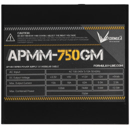 Блок питания Formula APMM-750GM [APMM-750GM] черный                                                                                                                                                                                                       