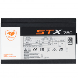 Блок питания Cougar STX 750W V2 [CGR ST-750] черный                                                                                                                                                                                                       