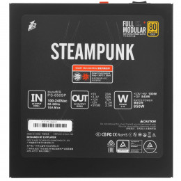 Блок питания 1STPLAYER STEAMPUNK 850W [PS-850SP] черный                                                                                                                                                                                                   