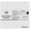 Блок питания Cougar GEX 850 SNOW [31GE085002R01] белый 