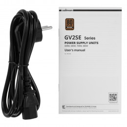 Блок питания ZALMAN GV2SE 500W черный                                                                                                                                                                                                                     