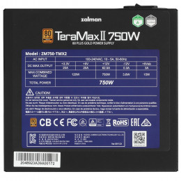 Блок питания ZALMAN TeraMax II 750W [ZM750-TMX2] черный                                                                                                                                                                                                   