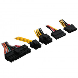Блок питания Azerty RPL-600BAR [120-0473] красный, черный                                                                                                                                                                                                 
