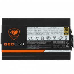 Блок питания Cougar GEC 650 [31GC065.0001P] черный                                                                                                                                                                                                        