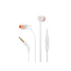 Наушники с микрофоном JBL T110 белый 