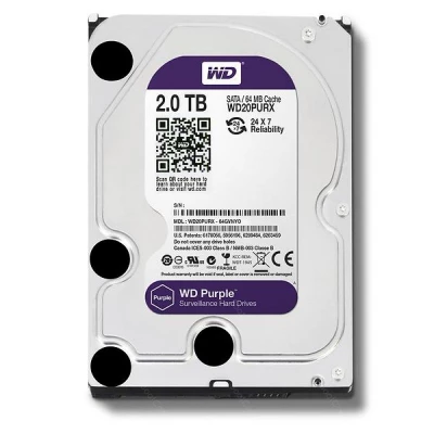 Жесткий диск 2000Gb WD Caviar Purple WD20PURZ                                                                                                                                                                                                             