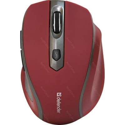 Беспроводная мышь Defender Wireless Safari MM-675 красная                                                                                                                                                                                                 