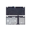 Клавиатура для ноутбука Asus EeePC 1015 x101 черная с черной рамкой 