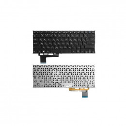 Клавиатура для ноутбука Asus X201, X202, S200 черная без рамки                                                                                                                                                                                            