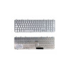 Клавиатура для ноутбука HP dv7-1000 серебристая 