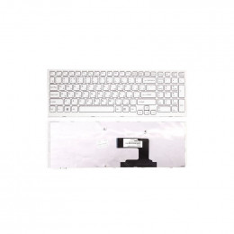 Клавиатура для ноутбука Sony VPC-EL белая                                                                                                                                                                                                                 