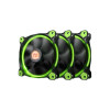 Комплект кулеров для корпуса Thermaltake Riing 12 LED Green 3 Pack 