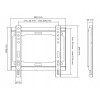 Крепление настенное для LED\LCD Tracer Wall 888 (Фиксированное крепление 23” - 42”) 