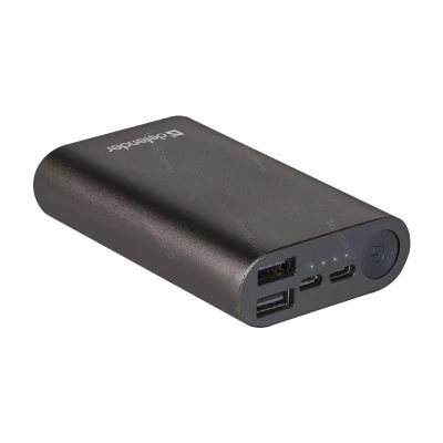 Внешний аккумулятор Defender Lavita Fast 6000B 2USB+1*Type-C, 6000mAh, 5V, 2.1A                                                                                                                                                                           