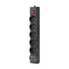 Сетевой фильтр Defender DFS-751 1.8м,чёрный,5 розеток 