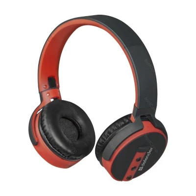 Беспроводная гарнитура Defender FreeMotion B530 чёрный+красный Беспроводная гарнитура Defender FreeMotion B530 чёрный+красный