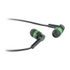 Наушники с микрофоном Defender Pulse 420 чёрный+зелёный 
