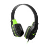 Наушники с микрофоном Defender Warhead G-320 чёрный+зелёный 