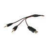 Наушники с микрофоном Defender Redragon Lester красный+чёрный 