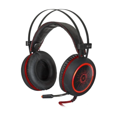 Наушники  с микрофоном Defender DeadFire G-530D чёрный+красный                                                                                                                                                                                            