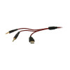 Наушники с микрофоном Defender Redragon Lagopasmutus красный+чёрный 