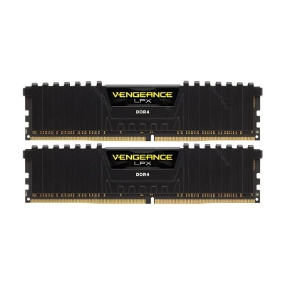 Оперативная память DDR4 16Gb 3000MHz Corsair Vengeance LPX black CMK16GX4M2B3000C15                                                                                                                                                                       