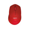 Беспроводная мышь Logitech M330 SILENT PLUS Red 