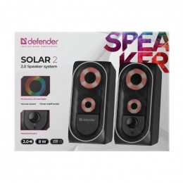 Колонки Defender 2.0 SOLAR2                                                                                                                                                                                                                               