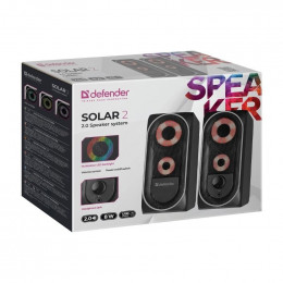 Колонки Defender 2.0 SOLAR2                                                                                                                                                                                                                               