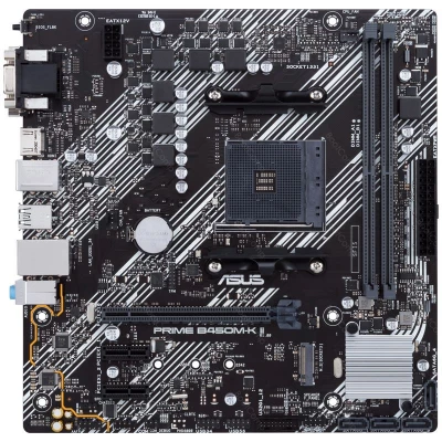 Материнская плата ASUS PRIME B450M-K II                                                                                                                                                                                                                   