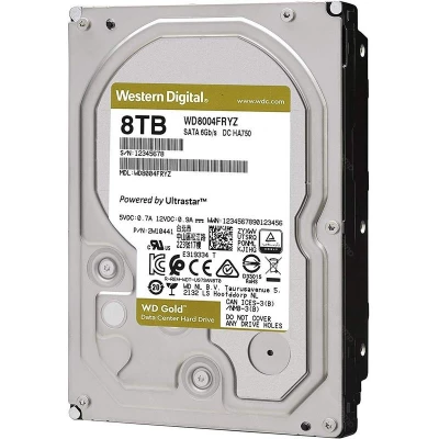 Жесткий диск 8000Gb (8TB) WD GOLD WD8004FRYZ                                                                                                                                                                                                              