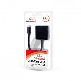 Переходник USB Type-C - VGA GEMBIRD (AB-CM-VGAF-01), 0.15 метра                                                                                                                                                                                           