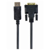 Кабель miniDisplayPort - DVI GEMBIRD (CC-mDPM-DVIM-6), 1.8 метра 
