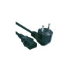 Кабель питания CEE 7/7 - IEC 320 C13 GEMBIRD (PC-186-VDE-3M) 3 метра 