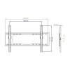 Крепление Kromax IDEAL-102 черный 32”-90” 