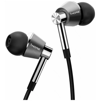 Наушники с микрофоном 1MORE Triple Driver E1001-Silver                                                                                                                                                                                                    