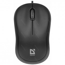 Проводная оптическая мышь Defender Patch MS-759 черный                                                                                                                                                                                                    