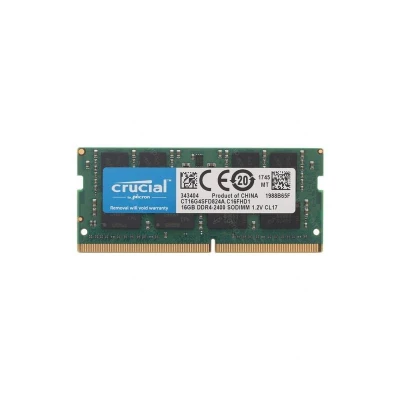 Опертивная память 16GB SODIMM DDR4-2400 Crucial (CT16G4SFD824A)                                                                                                                                                                                           