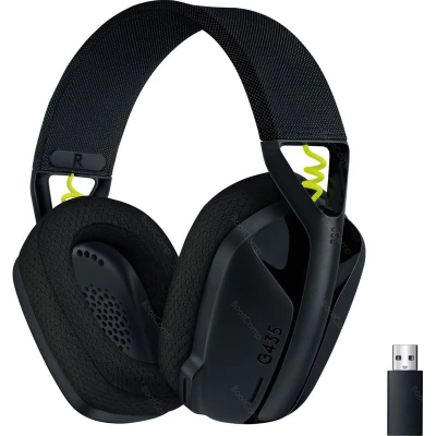 Наушники с микрофоном Logitech G435 LIGHTSPEED Black (981-001050)                                                                                                                                                                                         