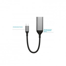 Переходник USB Type-C на DisplayPort (DP) KS-is KS-463                                                                                                                                                                                                    