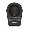 Сетевой фильтр SVEN SF-S1U чёрный 