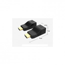Удлинитель HDMI по витой паре UTP Cat6 30м KS-is KS-431                                                                                                                                                                                                   