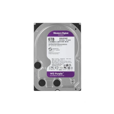 Жесткий диск 6000Gb WD WD63PURZ Purple                                                                                                                                                                                                                    