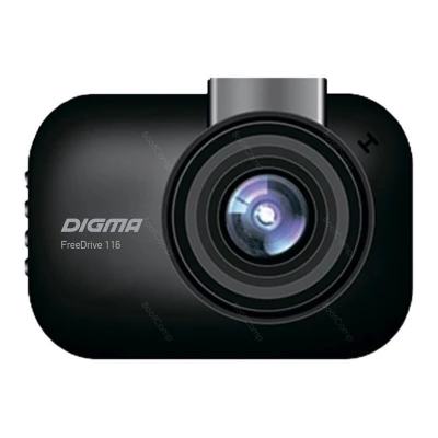 Видеорегистратор Digma FreeDrive 116 черный                                                                                                                                                                                                               