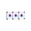 Комплект кулеров для корпуса Thermaltake Riing Quad 14 RGB White 3 Pack (CL-F101-PL14SW-A) 