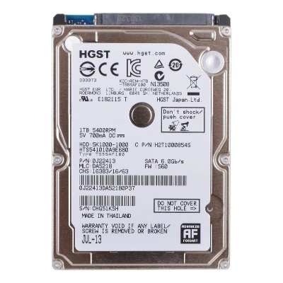 Жесткий диск 2.5 1000 GB HITACHI Travelstar Z5K1000 (HTS541010A9E680)                                                                                                                                                                                     