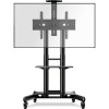 Мобильная стойка для ТВ ONKRON TS1551 чёрный 