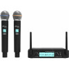 Беспроводная микрофонная система RITMIX RWM-222 black 
