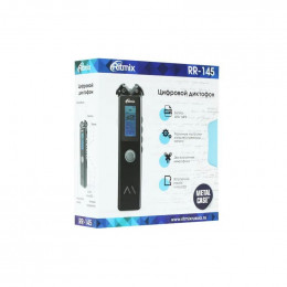 Цифровой диктофон Ritmix RR-145 16GB black                                                                                                                                                                                                                