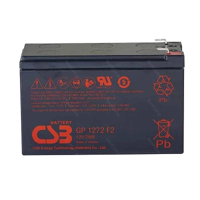 Батарея 12V/ 7,2Ah CSB GP-1272 F2 28W                                                                                                                                                                                                                     